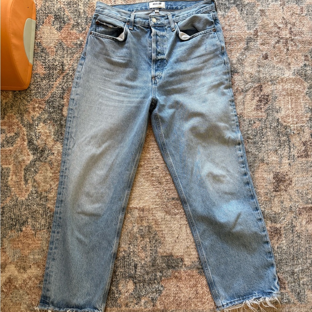 Agolde Light Blue Denim Jeans
